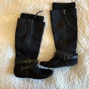 Aldo Black Boots Size 8